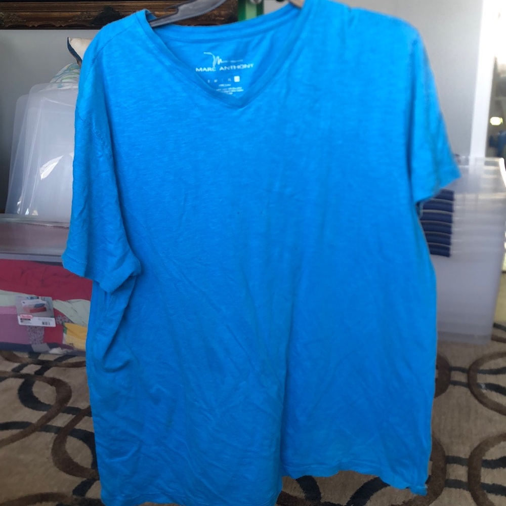 Marc Anthony XXL Aqua Tee AS IS